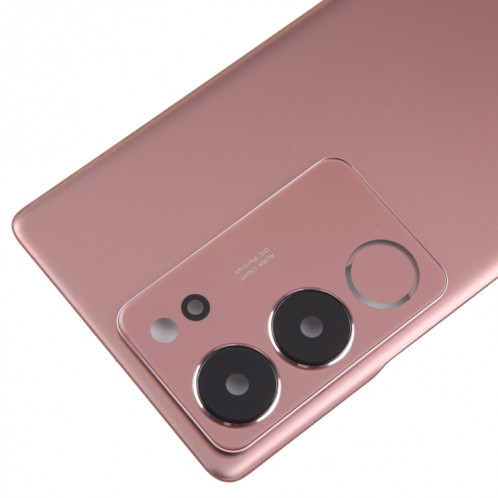 Pour Vivo V29 Pro Couvercle arrière de la batterie d'origine avec couvercle d'objectif de caméra (violet rouge) SH5ZHL593-07