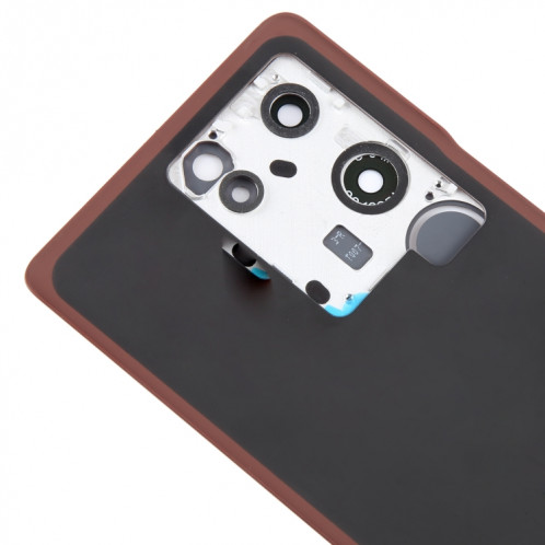 Pour Vivo V29 Pro Couvercle arrière de la batterie d'origine avec couvercle d'objectif de caméra (violet rouge) SH5ZHL593-07