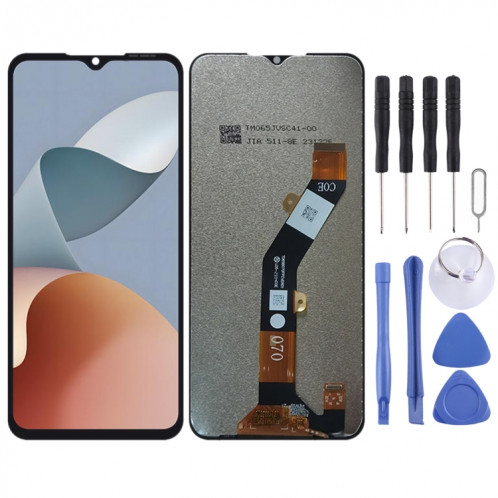 Pour écran LCD ZTE Blade A54 avec numériseur complet (noir) SH618B1873-07
