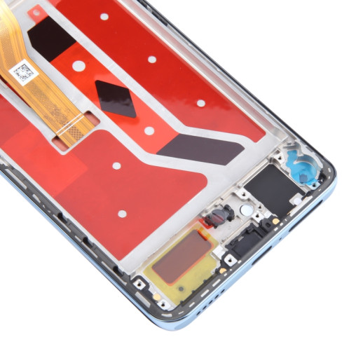 Pour Honor X50 Écran LCD d'origine numériseur assemblage complet avec cadre (bleu) SH628L319-07