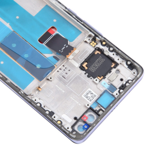 Pour Huawei Nova 10 Pro Écran LCD d'origine numériseur assemblage complet avec cadre (violet) SH634P861-07
