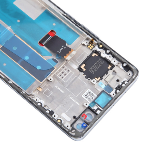 Pour Huawei Nova 10 Pro Écran LCD d'origine numériseur assemblage complet avec cadre (argent) SH634S691-07