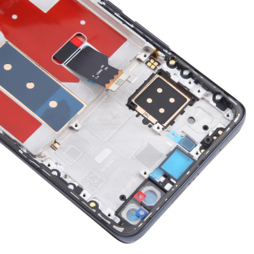 Pour Huawei Nova 11 Pro Écran LCD d'origine numériseur assemblage complet avec cadre (noir) SH635B1207-07