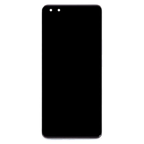 Pour Huawei Nova 11 Pro Écran LCD d'origine numériseur assemblage complet avec cadre (argent) SH635S324-07
