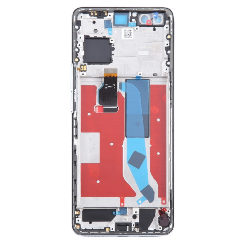 Pour Huawei Nova 11 Pro Écran LCD d'origine numériseur assemblage complet avec cadre (argent) SH635S324-07