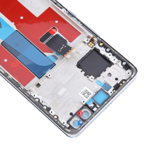 Pour Huawei Nova 11 Pro Écran LCD d'origine numériseur assemblage complet avec cadre (argent) SH635S324-07