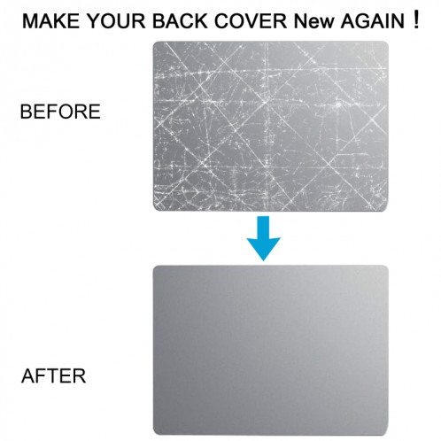Pour Microsoft Surface Laptop 3/4/5 1979 1867 1868 1958 13,5 pouces Couverture avant côté A (argent) SH56SL700-07