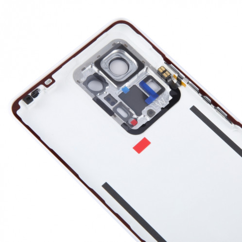 Pour Xiaomi Mi Mix 4 Couvercle arrière de la batterie d'origine (blanc) SH64WL1335-07