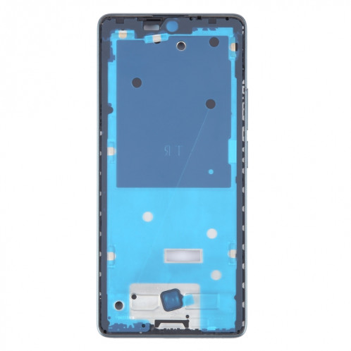 Pour Xiaomi Poco M6 Pro 4G Boîtier avant d'origine Plaque de cadre LCD (bleu) SH674L18-06