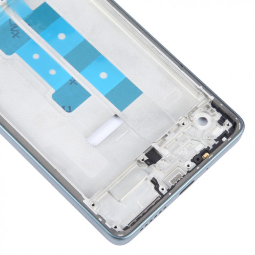 Pour Xiaomi Poco M6 Pro 4G Boîtier avant d'origine Plaque de cadre LCD (bleu) SH674L18-06