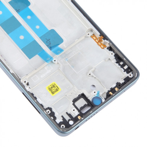 Pour Xiaomi Poco M6 Pro 4G Boîtier avant d'origine Plaque de cadre LCD (bleu) SH674L18-06