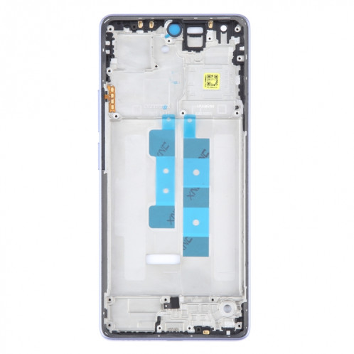 Pour Xiaomi Poco M6 Pro 4G Boîtier avant d'origine Plaque de cadre LCD (violet) SH674P616-06