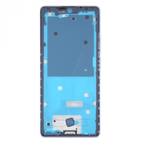 Pour Xiaomi Poco M6 Pro 4G Boîtier avant d'origine Plaque de cadre LCD (violet) SH674P616-06
