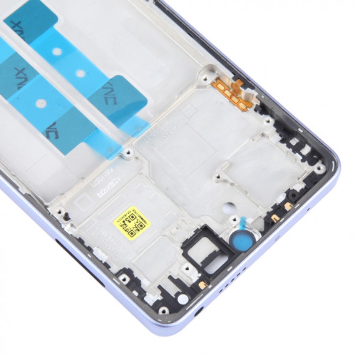 Pour Xiaomi Poco M6 Pro 4G Boîtier avant d'origine Plaque de cadre LCD (violet) SH674P616-06