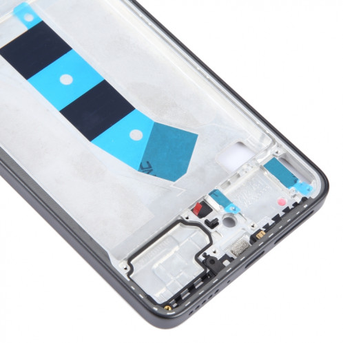 Pour Xiaomi Redmi Note 13 4G boîtier avant d'origine cadre LCD plaque de lunette (noir) SH675B809-06
