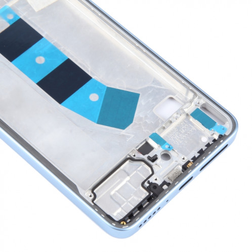 Pour Xiaomi Redmi Note 13 4G Boîtier avant d'origine Plaque de cadre LCD (bleu) SH675L1384-06