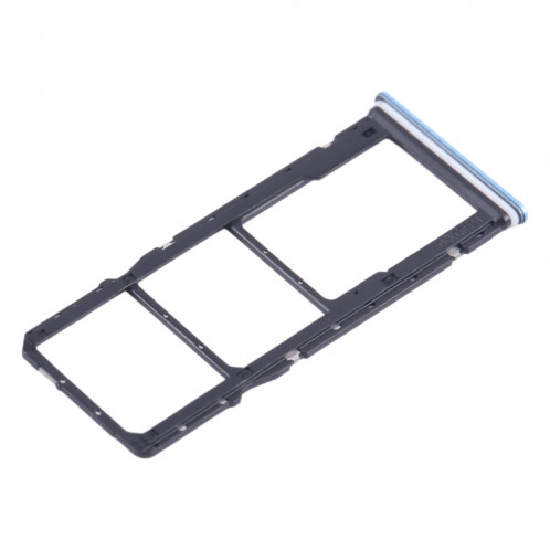 Pour Xiaomi Redmi Note 12 4G Plateau de carte SIM + Plateau de carte SIM + Plateau de carte Micro SD (Bleu) SH677L1739-04