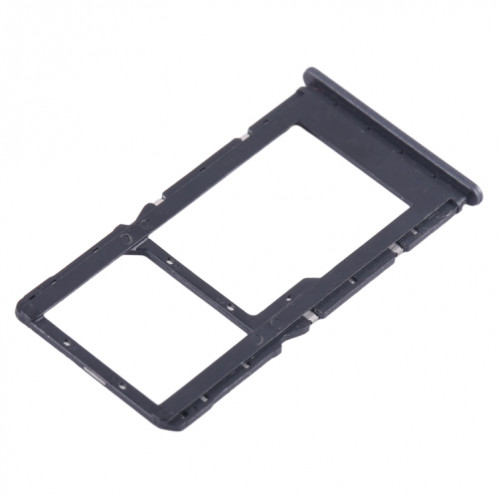 Pour Xiaomi Redmi Note 12 5G Plateau de carte SIM + Plateau de carte SIM / Micro SD (Noir) SH678B103-04