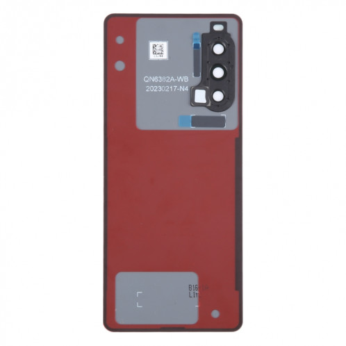 Pour Sony Xperia 10 V Couvercle arrière de la batterie d'origine avec couvercle d'objectif d'appareil photo (vert) SH10GL583-07