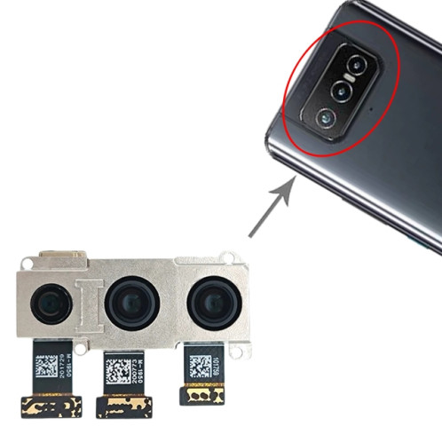 Pour Asus ZenFone 8 Flip ZS672KS Caméra arrière SH7746204-03