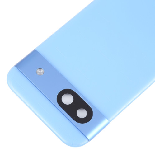 Pour le couvercle arrière de la batterie Google Pixel 8A avec couvercle d'objectif d'appareil photo (bleu) SH73LL181-07
