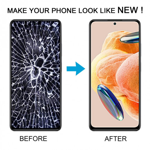 Pour Xiaomi Redmi Note 12 Pro 4G OLED matériel écran LCD numériseur assemblage complet avec cadre SH7780995-07