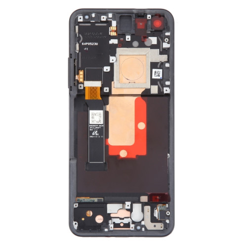 Pour Asus Zenfone 9 9Z AI2202 Écran LCD d'origine numériseur assemblage complet avec cadre (noir) SH783B386-07