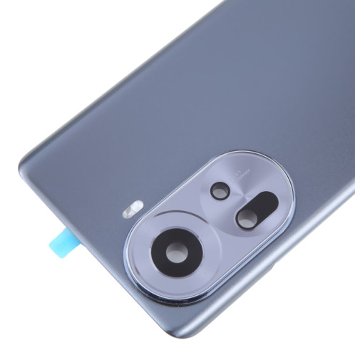 Pour OPPO Reno11 Global couvercle arrière de batterie d'origine avec couvercle d'objectif d'appareil photo (noir) SH86BL368-07