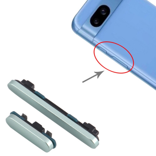 Pour Google Pixel 8A Bouton d'alimentation + Bouton de contrôle du volume (Vert) SH820G1832-04