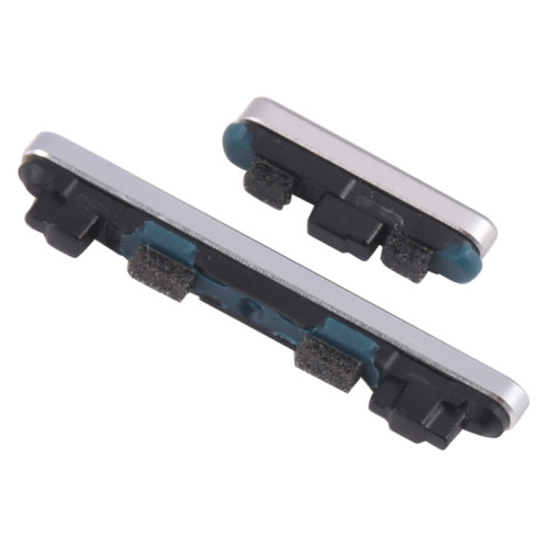 Pour Google Pixel 7A Bouton d'alimentation + Bouton de contrôle du volume (Argent) SH821S1521-04