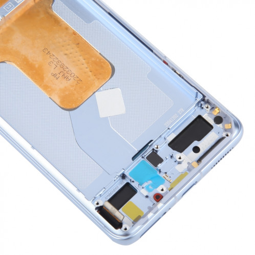 Pour Xiaomi 12X Matériau AMOLED d'origine Écran LCD Numériseur Assemblage complet avec cadre (Bleu) SH828L1948-07