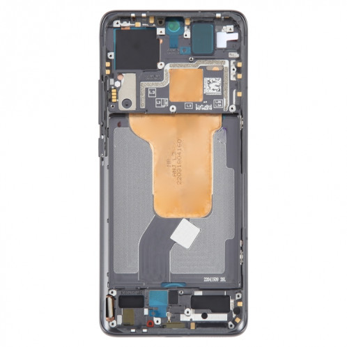 Pour Xiaomi 12S Matériau AMOLED d'origine Écran LCD Numériseur Assemblage complet avec cadre (Noir) SH830B1371-07