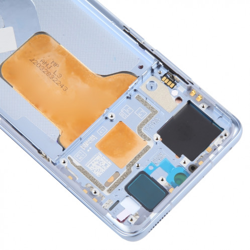 Pour Xiaomi 12S Matériau AMOLED d'origine Écran LCD Numériseur Assemblage complet avec cadre (Bleu) SH830L1316-07