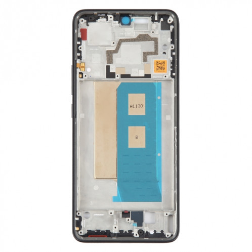 Pour Xiaomi Poco F5 Pro, boîtier avant d'origine, cadre LCD, plaque de lunette (noir) SH835B1624-06