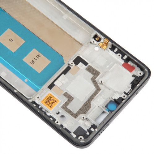 Pour Xiaomi Poco F5 Pro, boîtier avant d'origine, cadre LCD, plaque de lunette (noir) SH835B1624-06