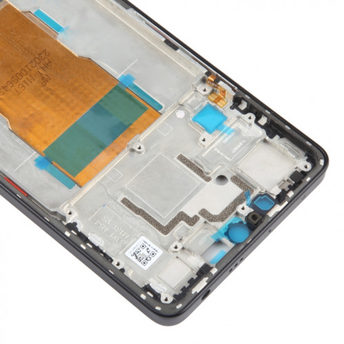 Pour Xiaomi Poco F5, boîtier avant d'origine, cadre LCD, plaque de lunette (noir) SH840B1183-06