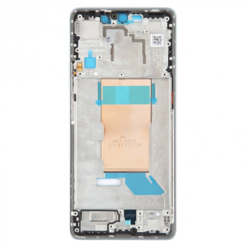 Pour Xiaomi Poco F5, boîtier avant d'origine, cadre LCD, plaque de lunette (bleu) SH840L74-06