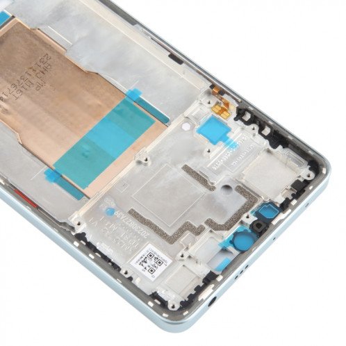 Pour Xiaomi Poco F5, boîtier avant d'origine, cadre LCD, plaque de lunette (bleu) SH840L74-06