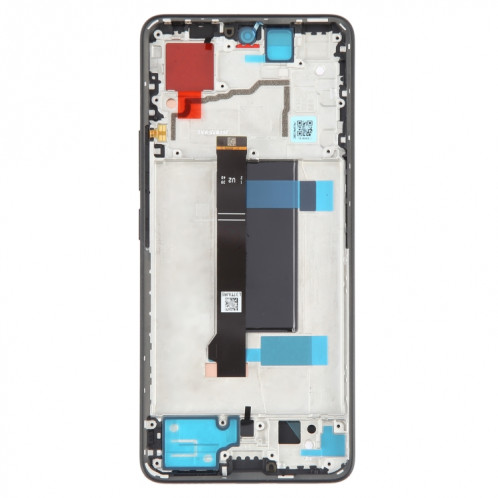 Pour Xiaomi Poco X6 Matériau AMOLED d'origine Écran LCD Numériseur Assemblage complet avec cadre (Noir) SH846B1650-07