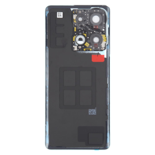 Pour OPPO Reno9 Pro + Couvercle arrière de la batterie d'origine avec couvercle d'objectif de caméra (bleu) SH06LL1953-07