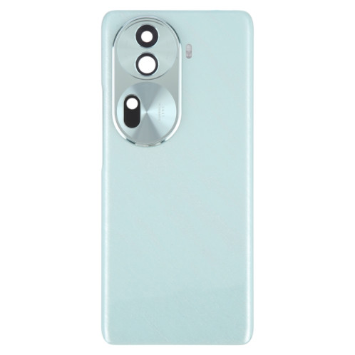 Pour OPPO Reno11 5G Couvercle arrière de la batterie d'origine avec couvercle d'objectif de caméra (vert) SH07GL1107-07