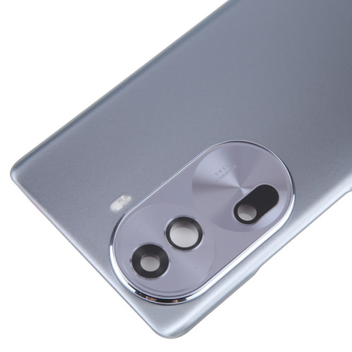 Pour OPPO Reno11 5G Couvercle arrière de la batterie d'origine avec couvercle d'objectif de caméra (gris) SH07HL139-07