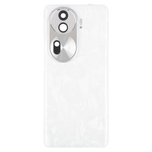 Pour OPPO Reno11 Pro 5G Couvercle arrière de batterie d'origine avec couvercle d'objectif d'appareil photo (blanc) SH08WL1343-07