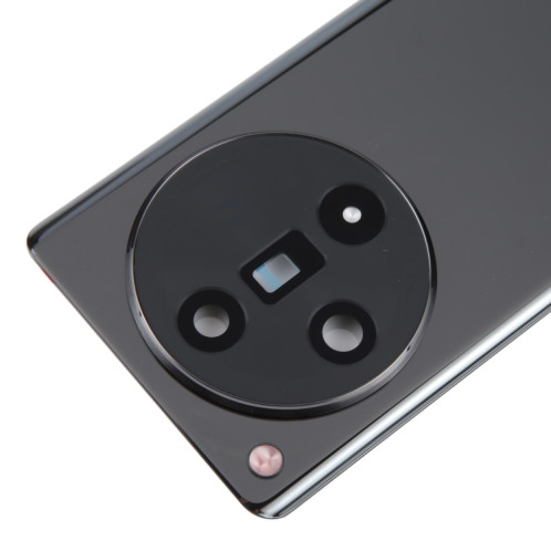 Pour OPPO Find X7 Couvercle arrière de la batterie d'origine avec couvercle d'objectif de caméra (noir) SH10BL1819-07