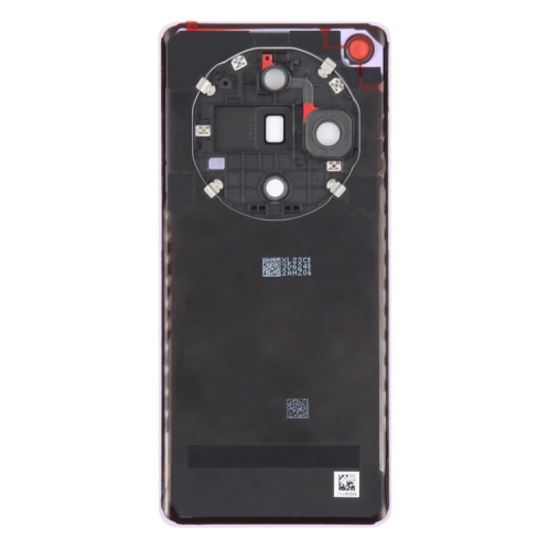 Pour OPPO Find X7 Couvercle arrière de la batterie d'origine avec couvercle d'objectif de caméra (violet) SH10PL233-07
