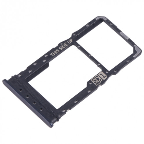 Pour Motorola Moto G 5G 2023 Plateau de carte SIM d'origine + Plateau de carte Micro SD (Noir) SH913B1190-04