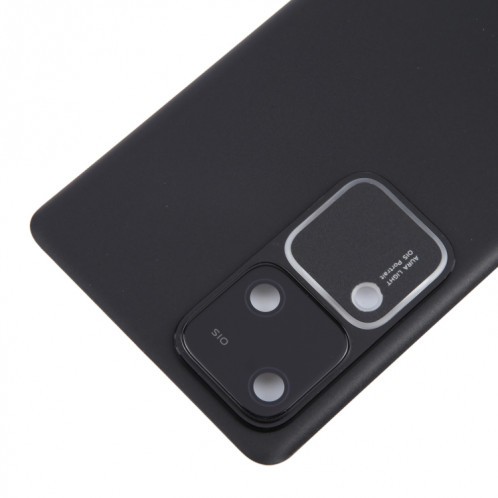 Pour Vivo V30 Couvercle arrière de la batterie d'origine avec couvercle d'objectif d'appareil photo (noir) SH35BL628-07
