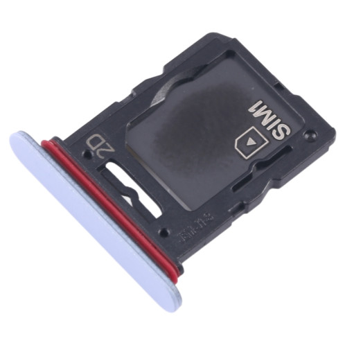 Pour Sony Xperia 10 V Tiroir pour carte SIM d'origine + Tiroir pour carte SIM / Micro SD (Bleu) SH943L1243-04