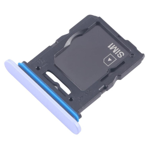 Pour Sony Xperia 10 V Tiroir pour carte SIM d'origine + Tiroir pour carte Micro SD (Bleu) SH944L1358-04