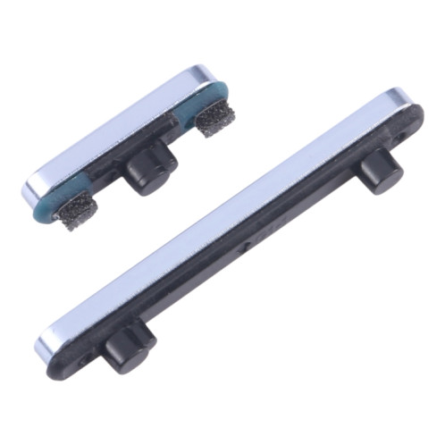 Pour Google Pixel 8 Pro Bouton d'alimentation et bouton de contrôle du volume d'origine (argent) SH981S1240-04
